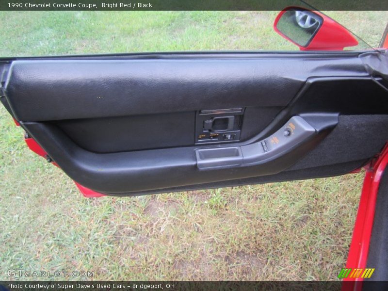 Door Panel of 1990 Corvette Coupe