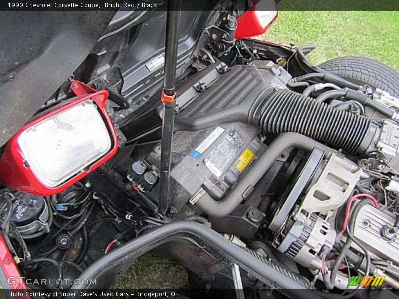  1990 Corvette Coupe Engine - 5.7 Liter OHV 16-Valve V8