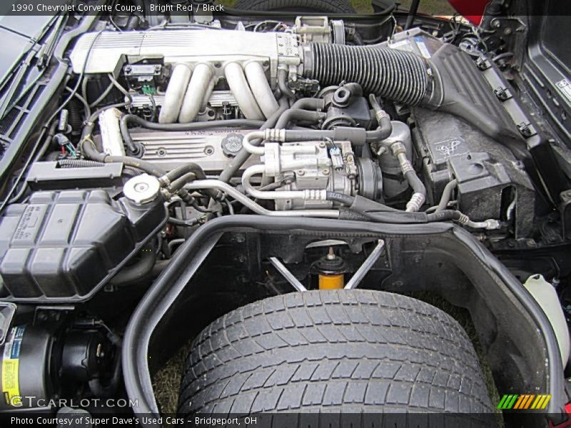  1990 Corvette Coupe Engine - 5.7 Liter OHV 16-Valve V8