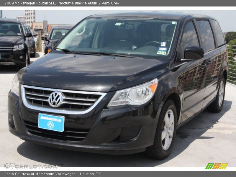 Nocturne Black Metallic / Aero Grey 2009 Volkswagen Routan SEL