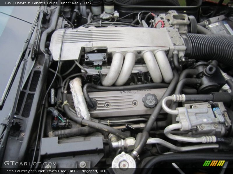  1990 Corvette Coupe Engine - 5.7 Liter OHV 16-Valve V8