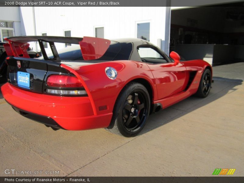 Viper Red / Black/Black 2008 Dodge Viper SRT-10 ACR Coupe