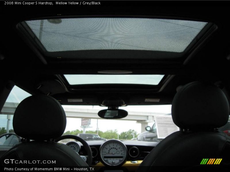 Mellow Yellow / Grey/Black 2008 Mini Cooper S Hardtop