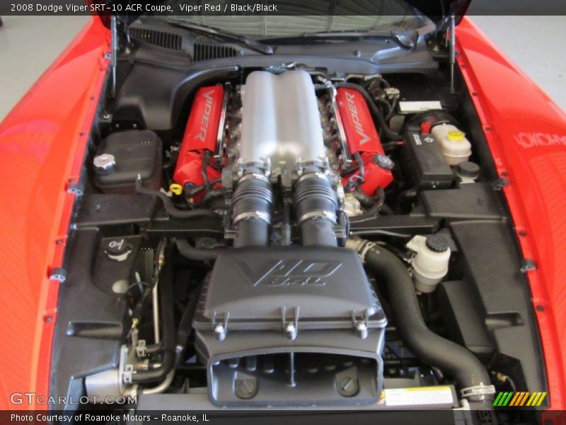 2008 Viper SRT-10 ACR Coupe Engine - 8.4 Liter OHV 20-Valve VVT V10
