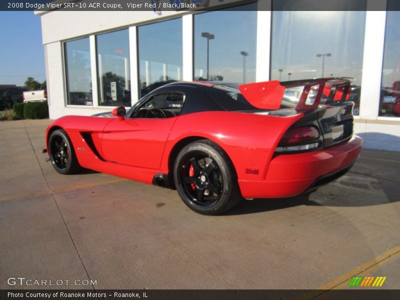  2008 Viper SRT-10 ACR Coupe Viper Red