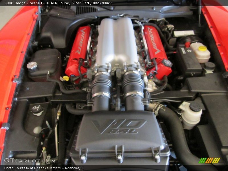  2008 Viper SRT-10 ACR Coupe Engine - 8.4 Liter OHV 20-Valve VVT V10