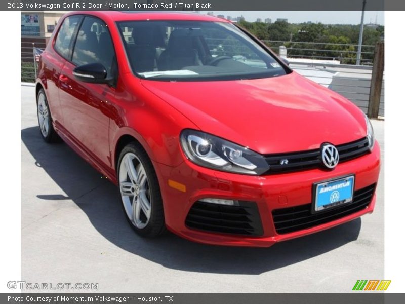 Tornado Red / Titan Black 2013 Volkswagen Golf R 2 Door 4Motion