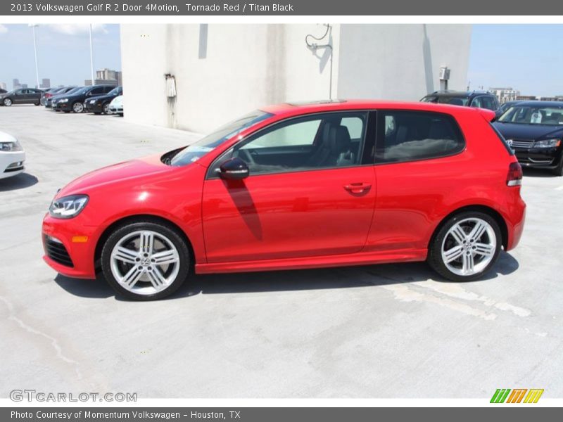 Tornado Red / Titan Black 2013 Volkswagen Golf R 2 Door 4Motion