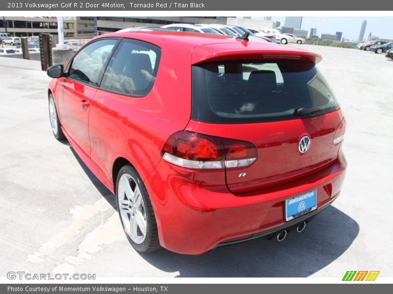 Tornado Red / Titan Black 2013 Volkswagen Golf R 2 Door 4Motion