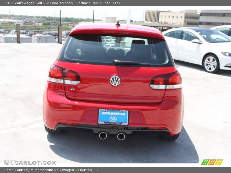 Tornado Red / Titan Black 2013 Volkswagen Golf R 2 Door 4Motion