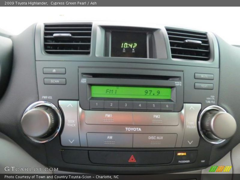Cypress Green Pearl / Ash 2009 Toyota Highlander