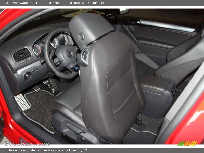 Tornado Red / Titan Black 2013 Volkswagen Golf R 2 Door 4Motion