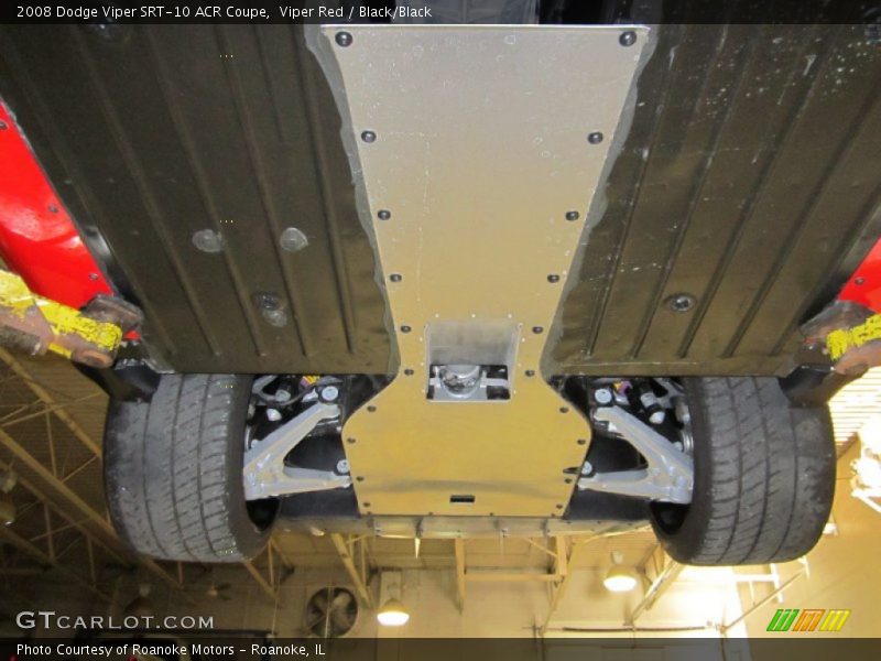 Undercarriage of 2008 Viper SRT-10 ACR Coupe