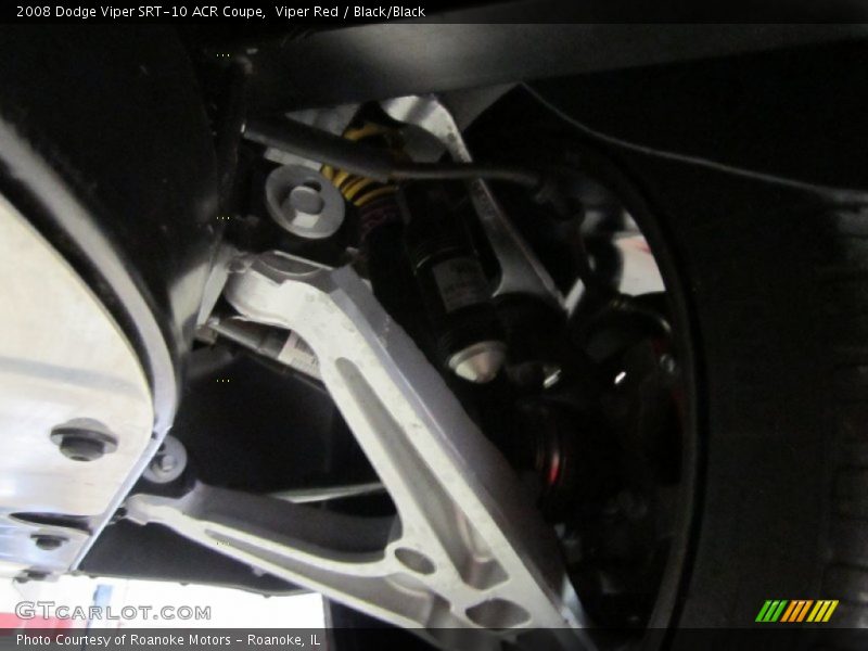 Undercarriage of 2008 Viper SRT-10 ACR Coupe