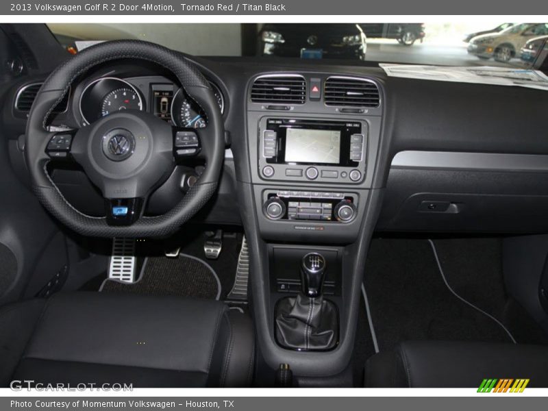 Tornado Red / Titan Black 2013 Volkswagen Golf R 2 Door 4Motion
