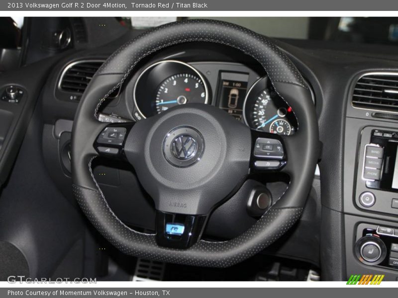 Tornado Red / Titan Black 2013 Volkswagen Golf R 2 Door 4Motion