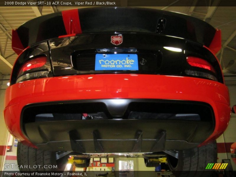 Viper Red / Black/Black 2008 Dodge Viper SRT-10 ACR Coupe