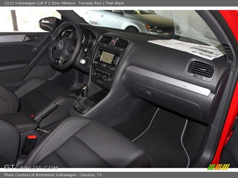 Tornado Red / Titan Black 2013 Volkswagen Golf R 2 Door 4Motion