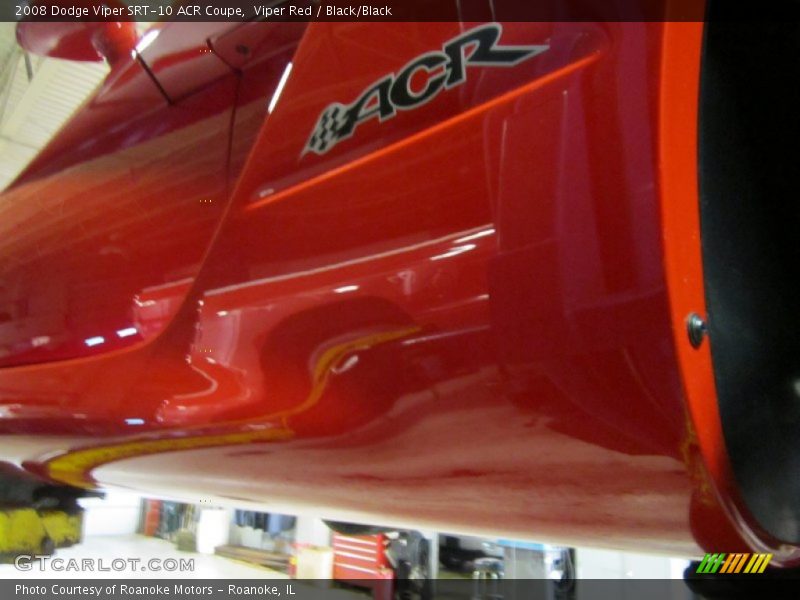 Viper Red / Black/Black 2008 Dodge Viper SRT-10 ACR Coupe