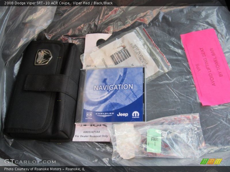 Books/Manuals of 2008 Viper SRT-10 ACR Coupe