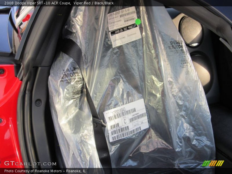 Viper Red / Black/Black 2008 Dodge Viper SRT-10 ACR Coupe