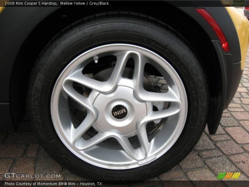 Mellow Yellow / Grey/Black 2008 Mini Cooper S Hardtop