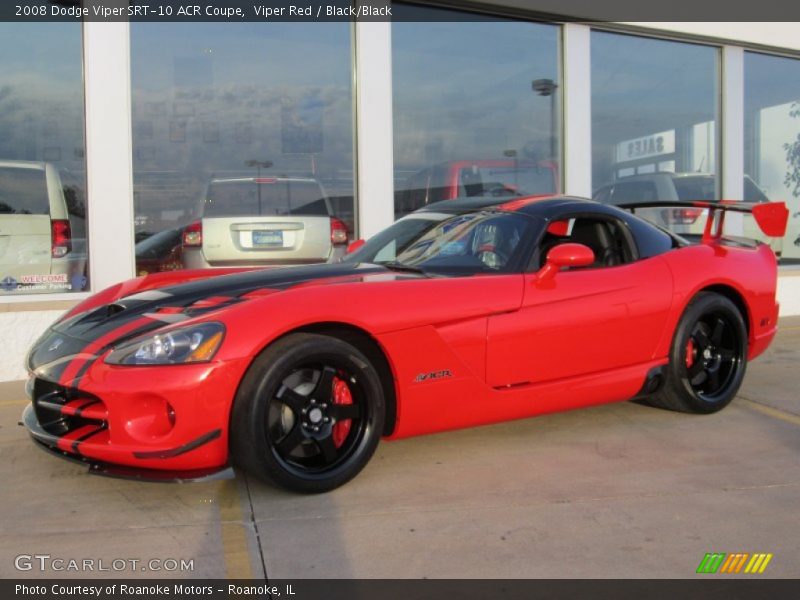  2008 Viper SRT-10 ACR Coupe Viper Red