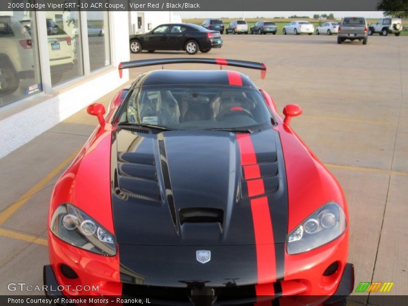 Viper Red / Black/Black 2008 Dodge Viper SRT-10 ACR Coupe