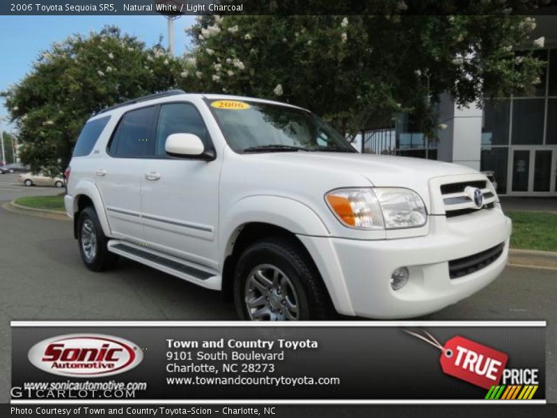 Natural White / Light Charcoal 2006 Toyota Sequoia SR5