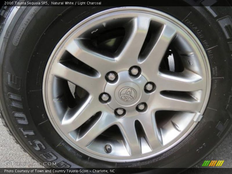 Natural White / Light Charcoal 2006 Toyota Sequoia SR5