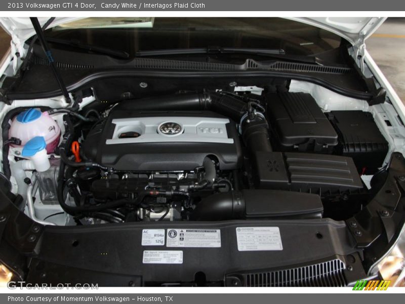 Candy White / Interlagos Plaid Cloth 2013 Volkswagen GTI 4 Door