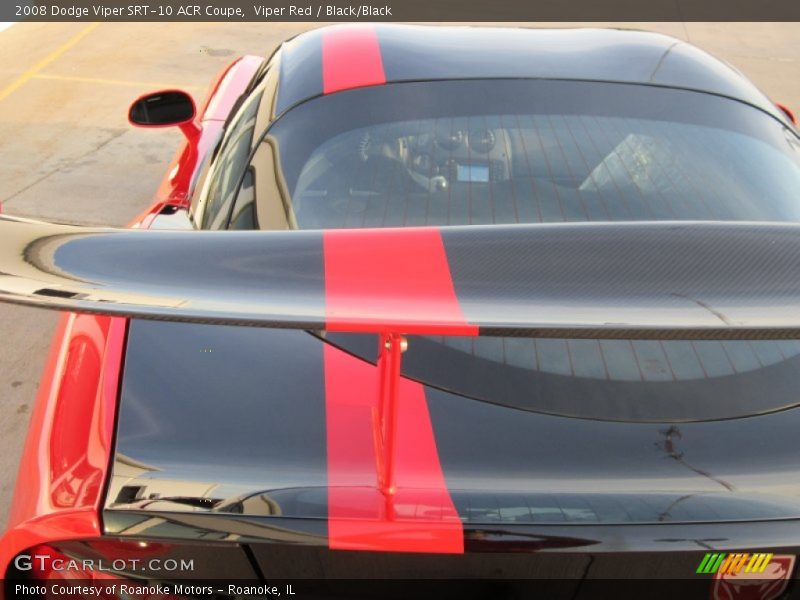 Viper Red / Black/Black 2008 Dodge Viper SRT-10 ACR Coupe
