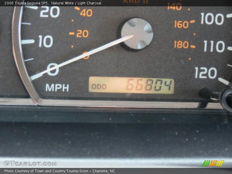 Natural White / Light Charcoal 2006 Toyota Sequoia SR5