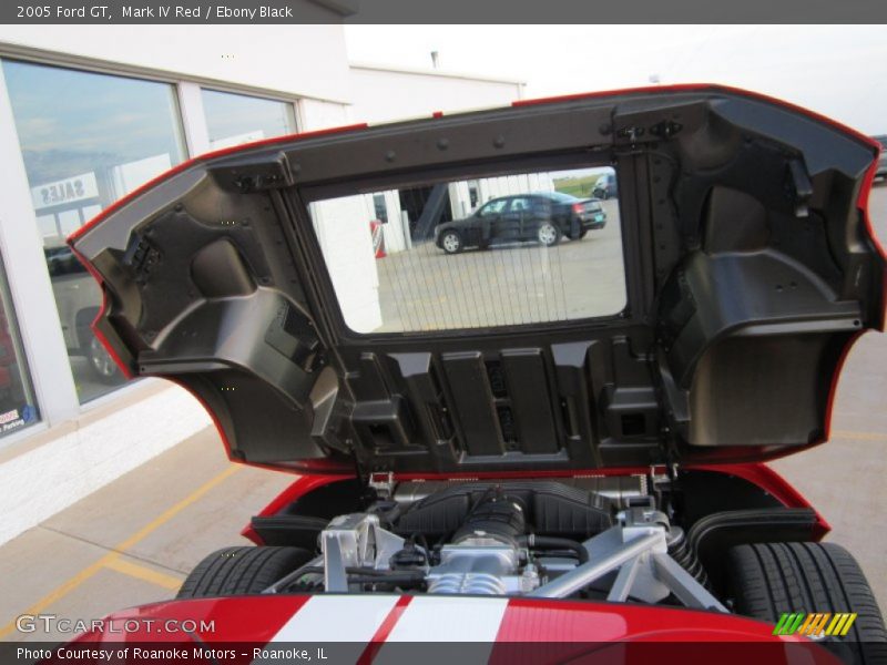Mark IV Red / Ebony Black 2005 Ford GT