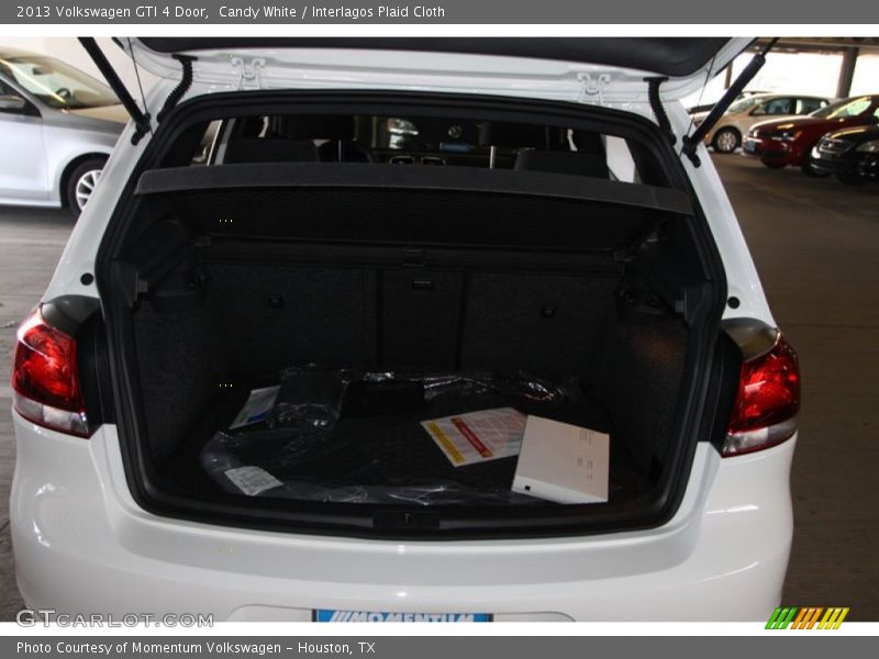 Candy White / Interlagos Plaid Cloth 2013 Volkswagen GTI 4 Door