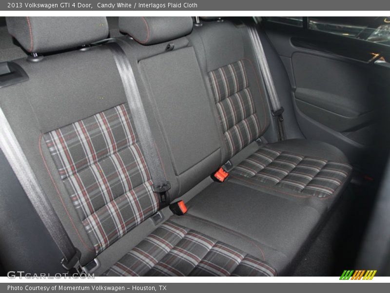 Candy White / Interlagos Plaid Cloth 2013 Volkswagen GTI 4 Door