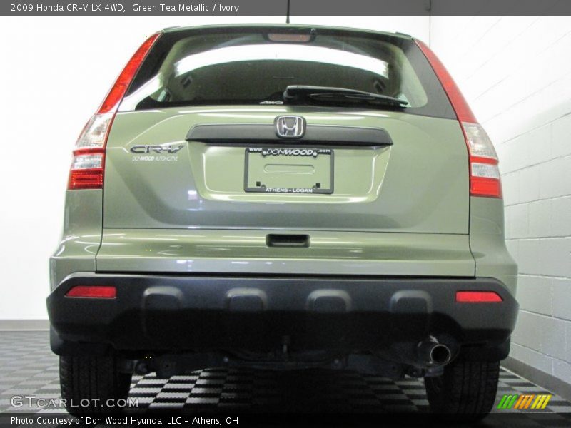 Green Tea Metallic / Ivory 2009 Honda CR-V LX 4WD