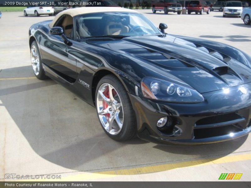 Viper Black / Black/Tan 2009 Dodge Viper SRT-10