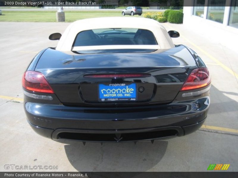 Viper Black / Black/Tan 2009 Dodge Viper SRT-10
