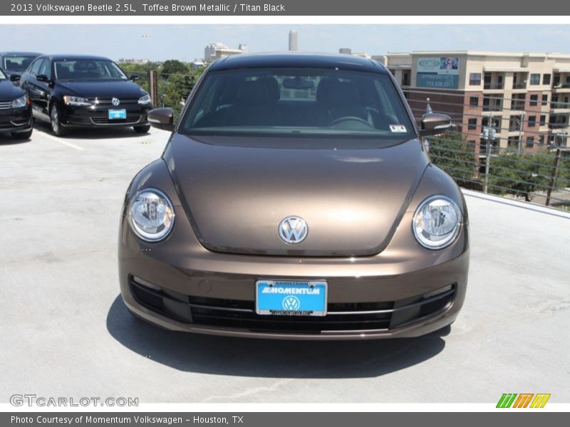 Toffee Brown Metallic / Titan Black 2013 Volkswagen Beetle 2.5L