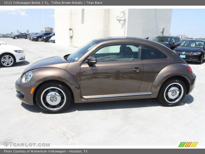 Toffee Brown Metallic / Titan Black 2013 Volkswagen Beetle 2.5L