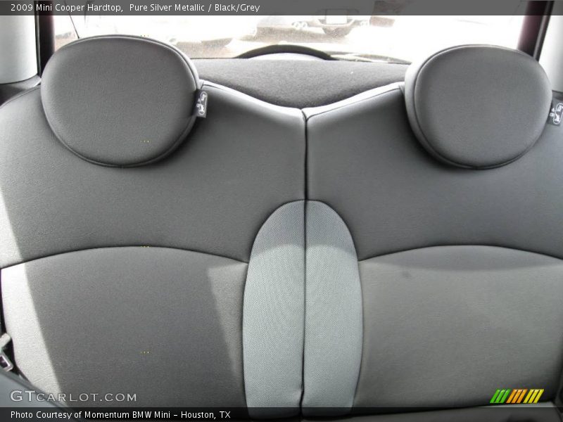 Pure Silver Metallic / Black/Grey 2009 Mini Cooper Hardtop