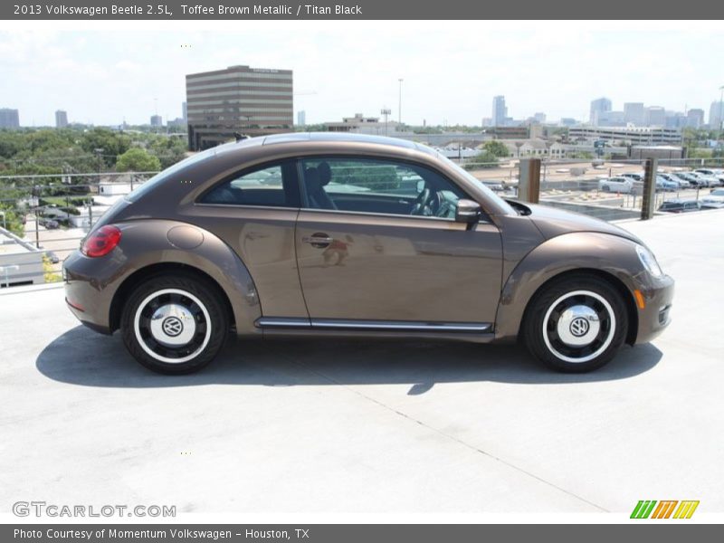 Toffee Brown Metallic / Titan Black 2013 Volkswagen Beetle 2.5L