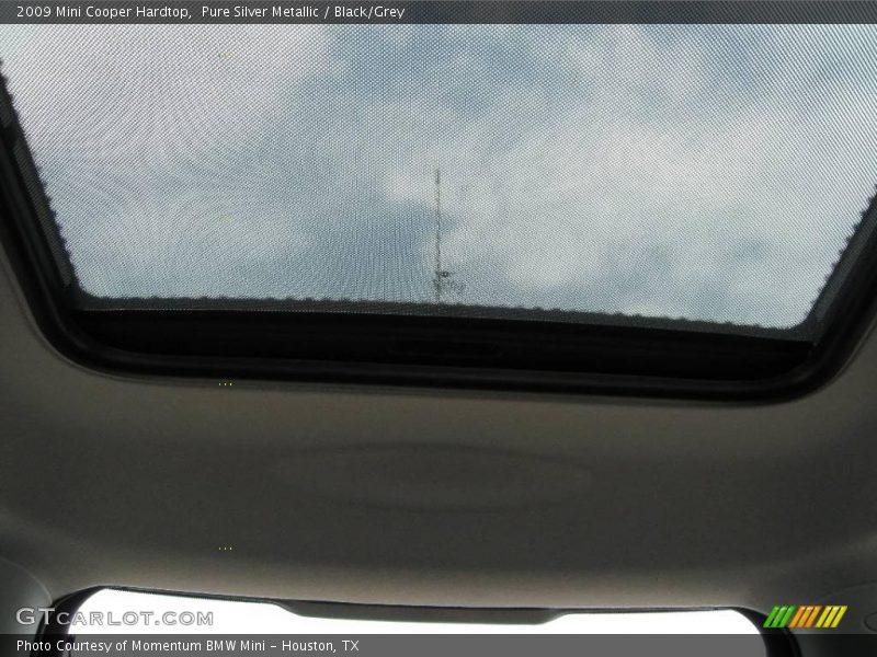 Pure Silver Metallic / Black/Grey 2009 Mini Cooper Hardtop