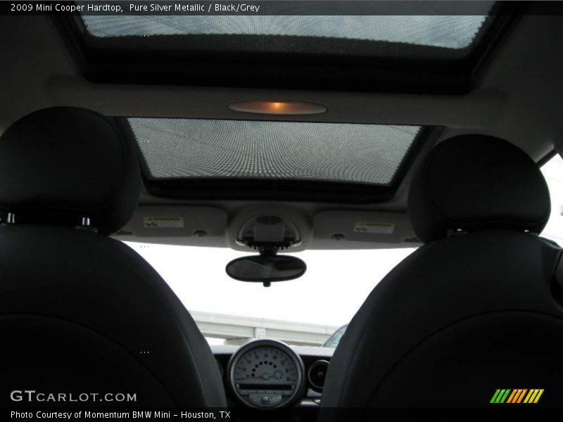 Pure Silver Metallic / Black/Grey 2009 Mini Cooper Hardtop