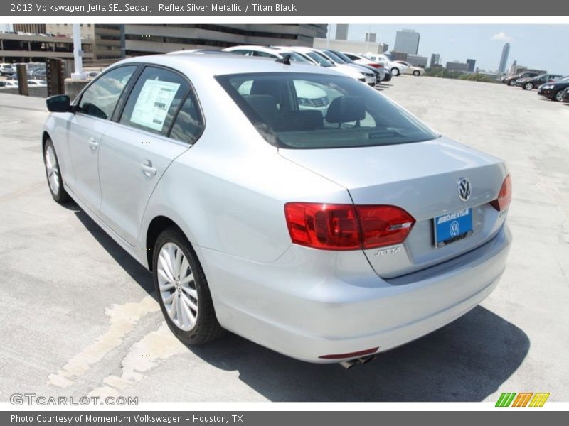 Reflex Silver Metallic / Titan Black 2013 Volkswagen Jetta SEL Sedan