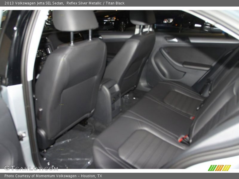 Reflex Silver Metallic / Titan Black 2013 Volkswagen Jetta SEL Sedan