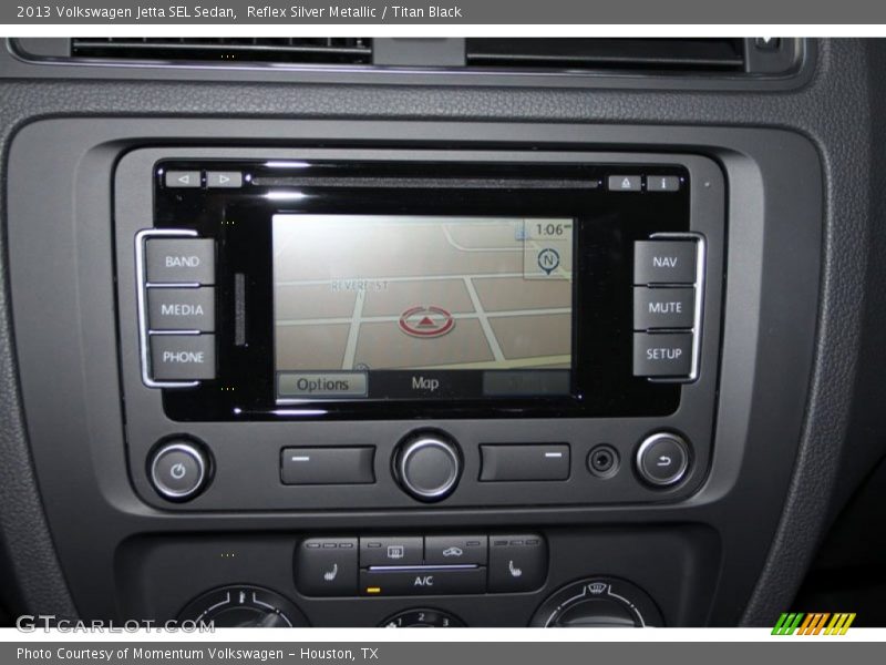Reflex Silver Metallic / Titan Black 2013 Volkswagen Jetta SEL Sedan