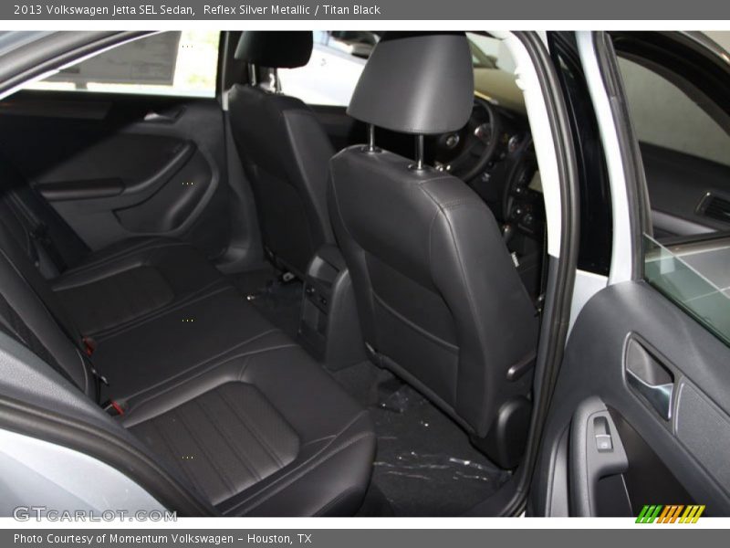 Reflex Silver Metallic / Titan Black 2013 Volkswagen Jetta SEL Sedan