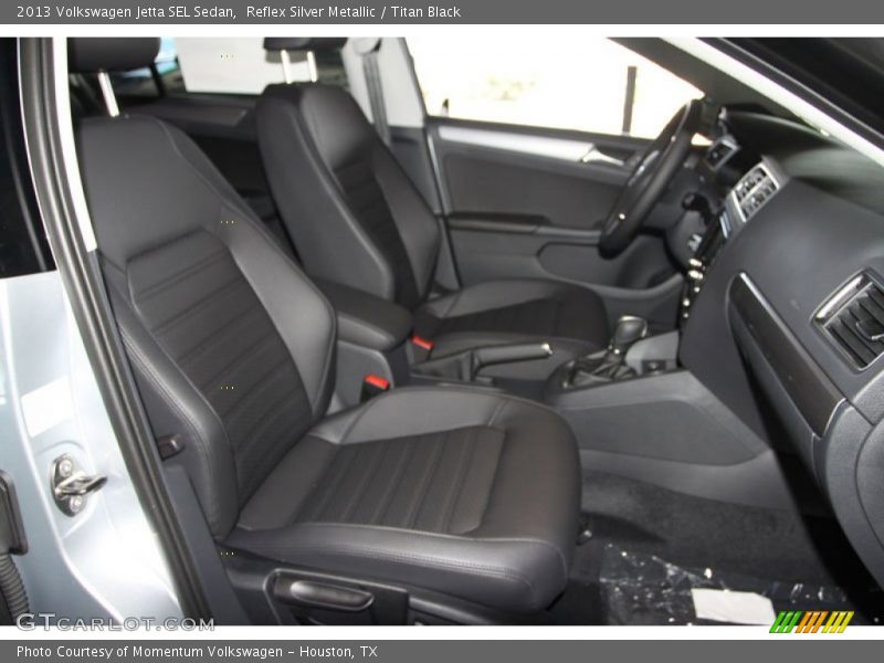 Reflex Silver Metallic / Titan Black 2013 Volkswagen Jetta SEL Sedan